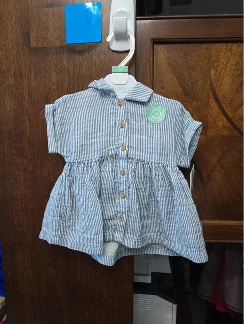 3m brand new dress, little planet by carter's.Item 254G5